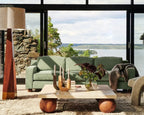 Lola Sofa Velvet Vintage Green
