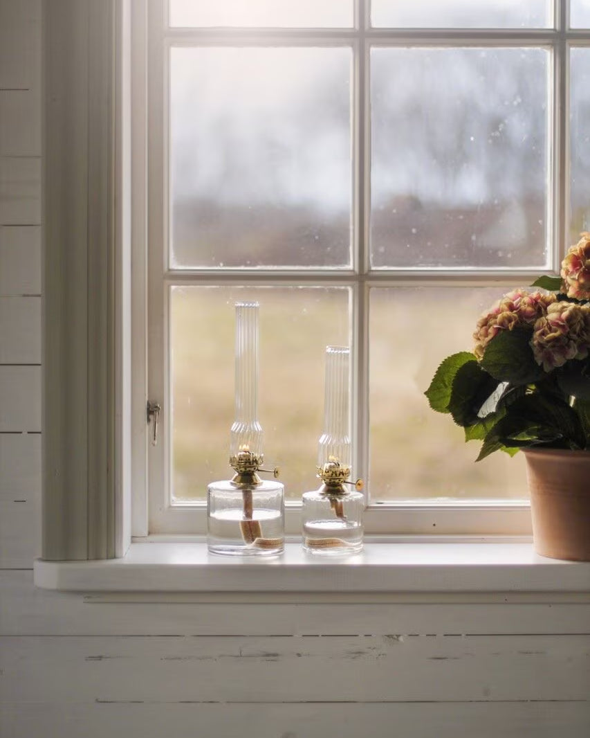 Oljelampe Elvira Klar Liten