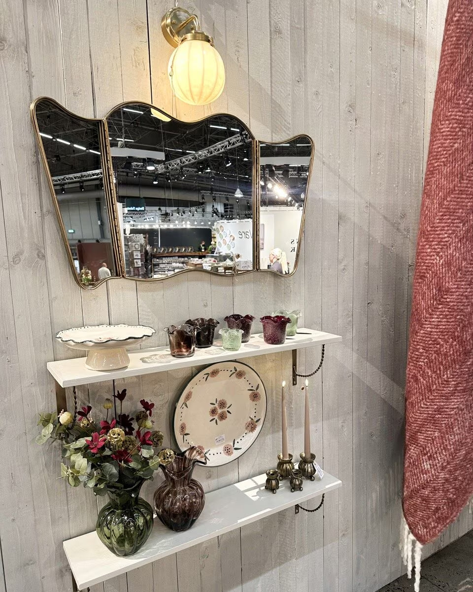 Speil Jonna 3-delt Antikk Messing