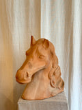 Hestehode i terrakotta