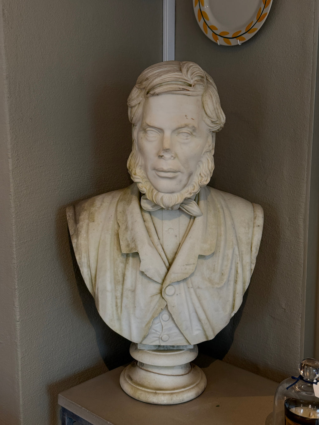 Marmor Skulptur - Hvit