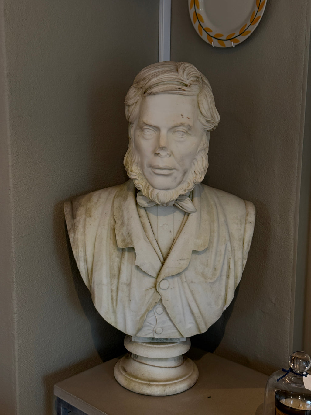 Marmor Skulptur - Hvit