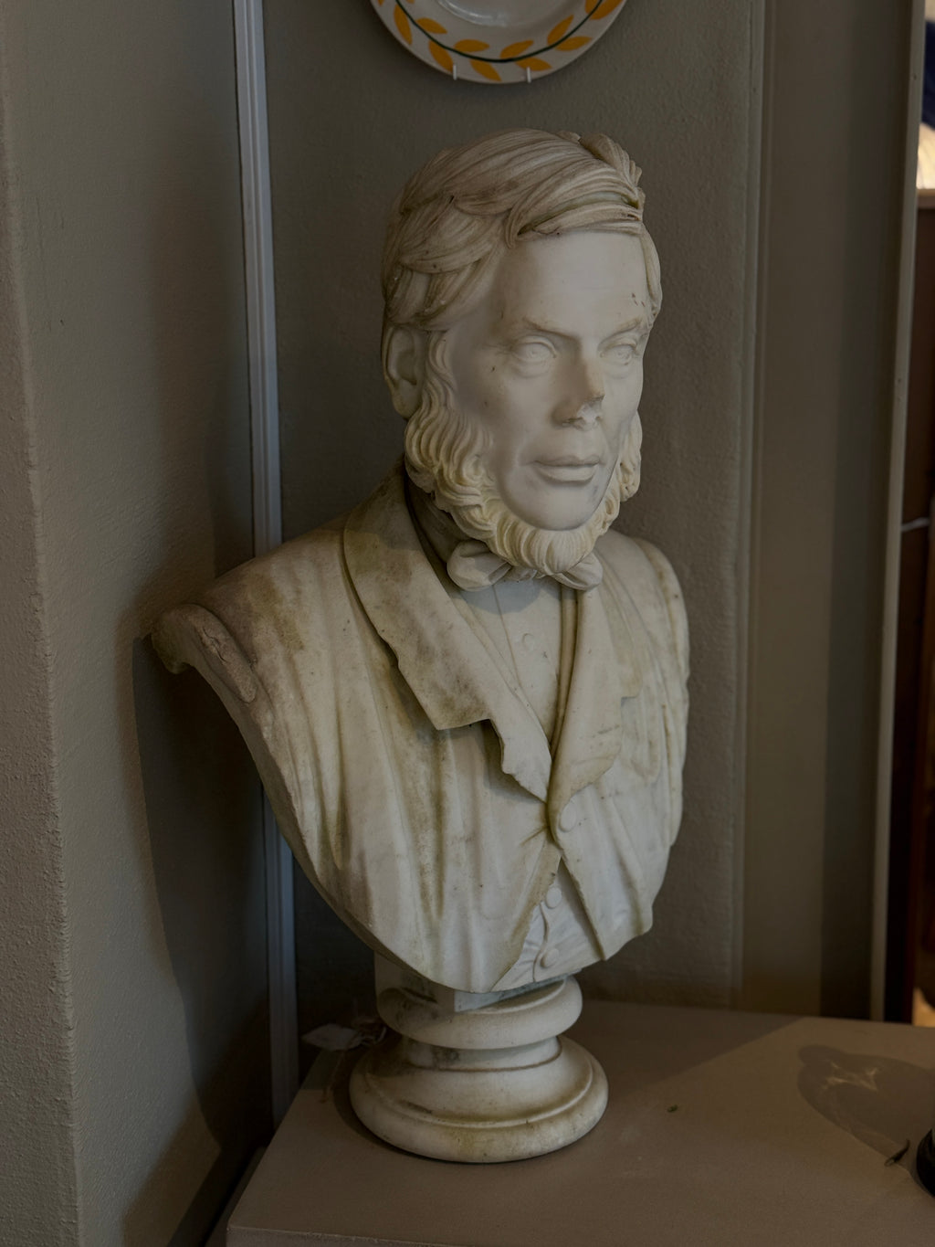 Marmor Skulptur - Hvit