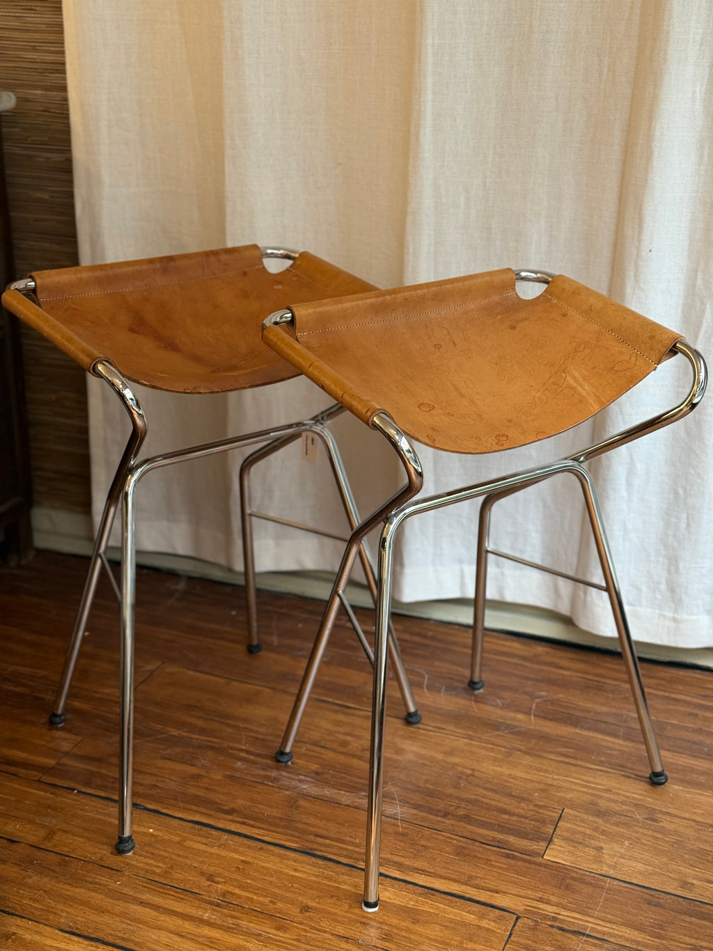 Barstol Krom Cognac