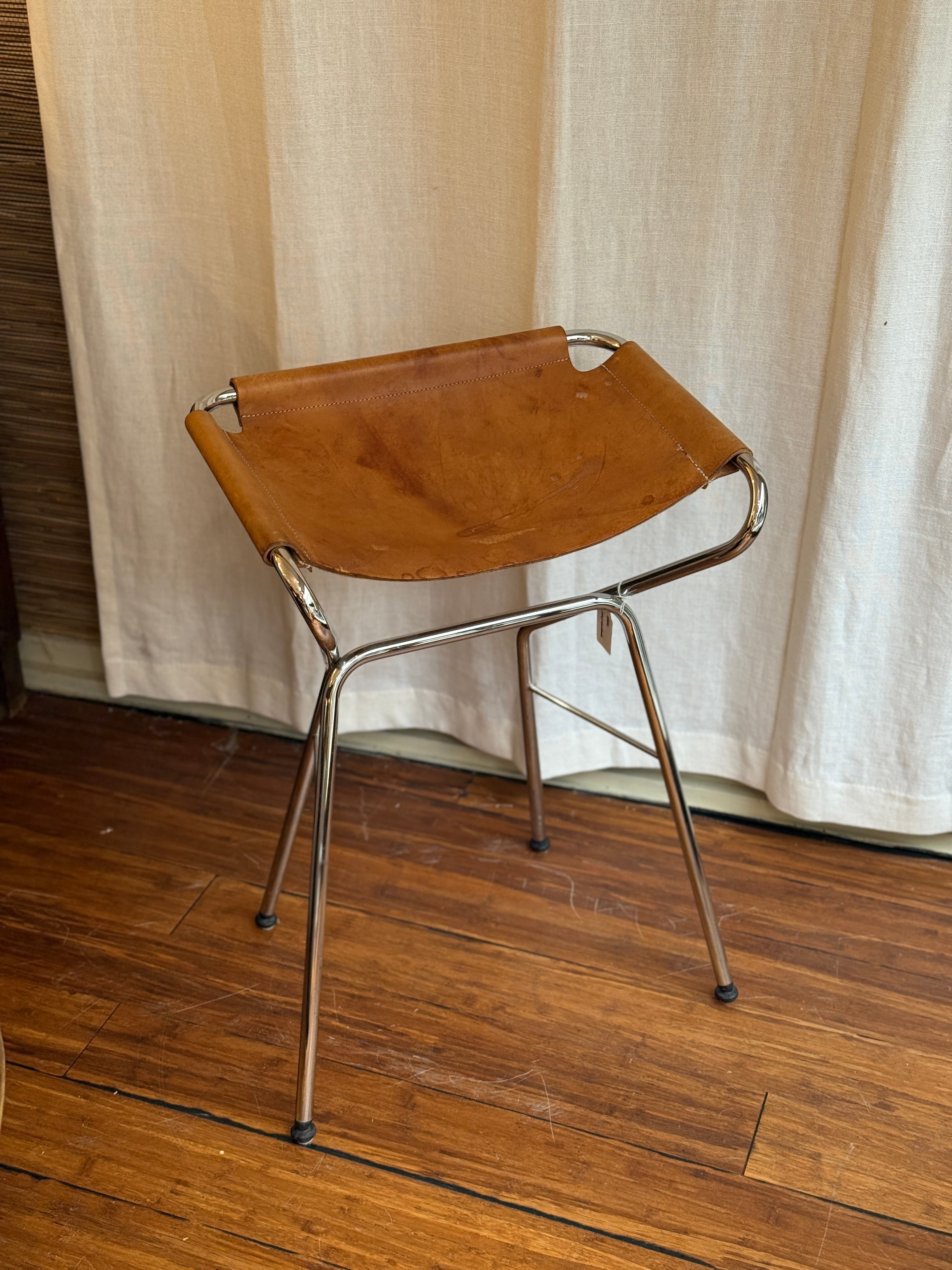 Barstol Krom Cognac