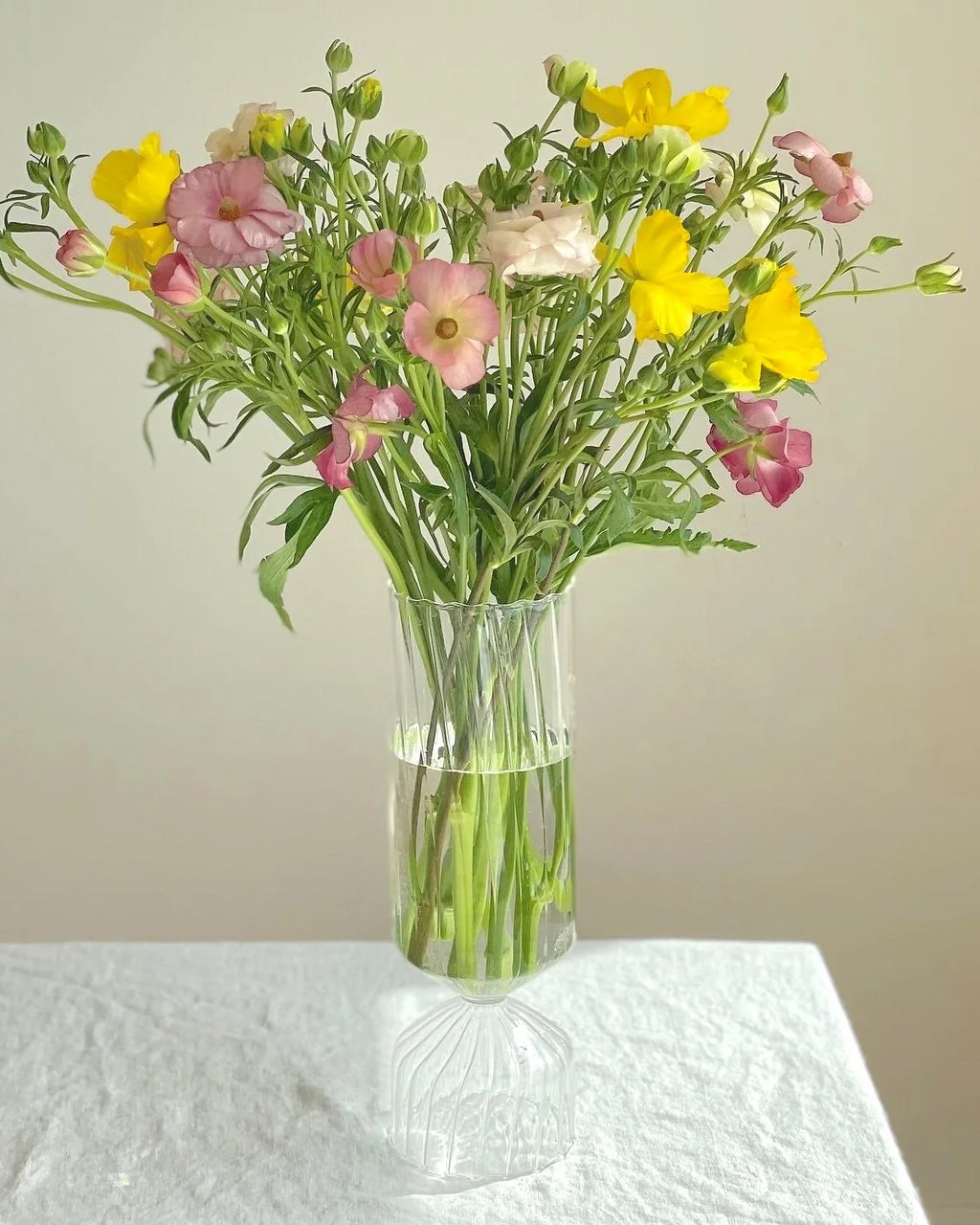 Bouquet Vasi Vase Clear 37 cm