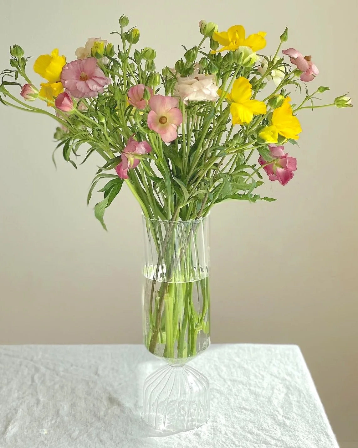 Bouquet Vasi Vase Clear 37 cm