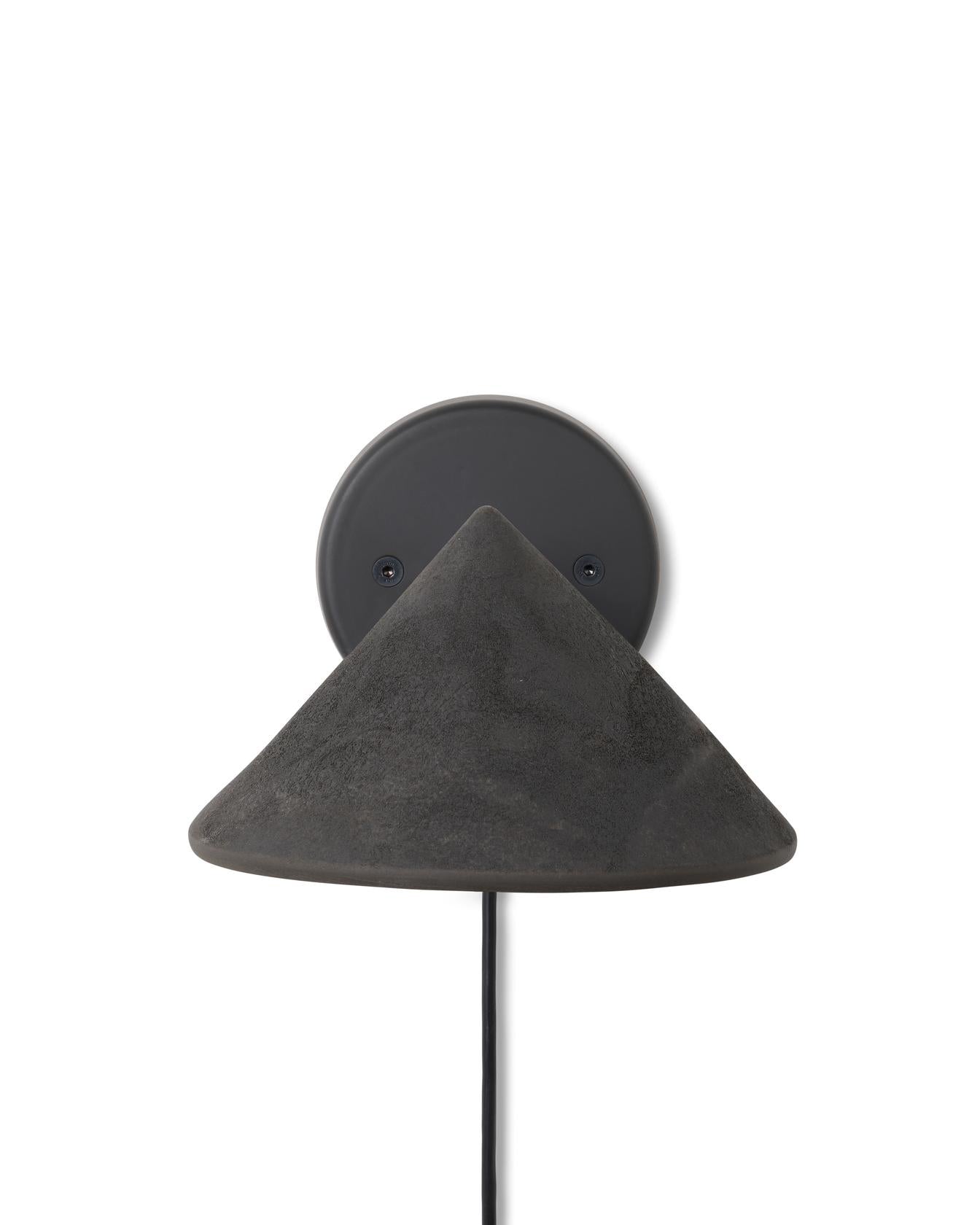 Terra Vegglampe - Coffee Waste Black