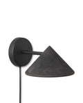 Terra Vegglampe - Coffee Waste Black