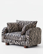 Miles Loveseat Zebra