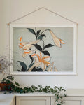 Orange Lilies - Veggteppe 140x110 cm