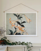 Orange Lilies - Veggteppe 140x110 cm