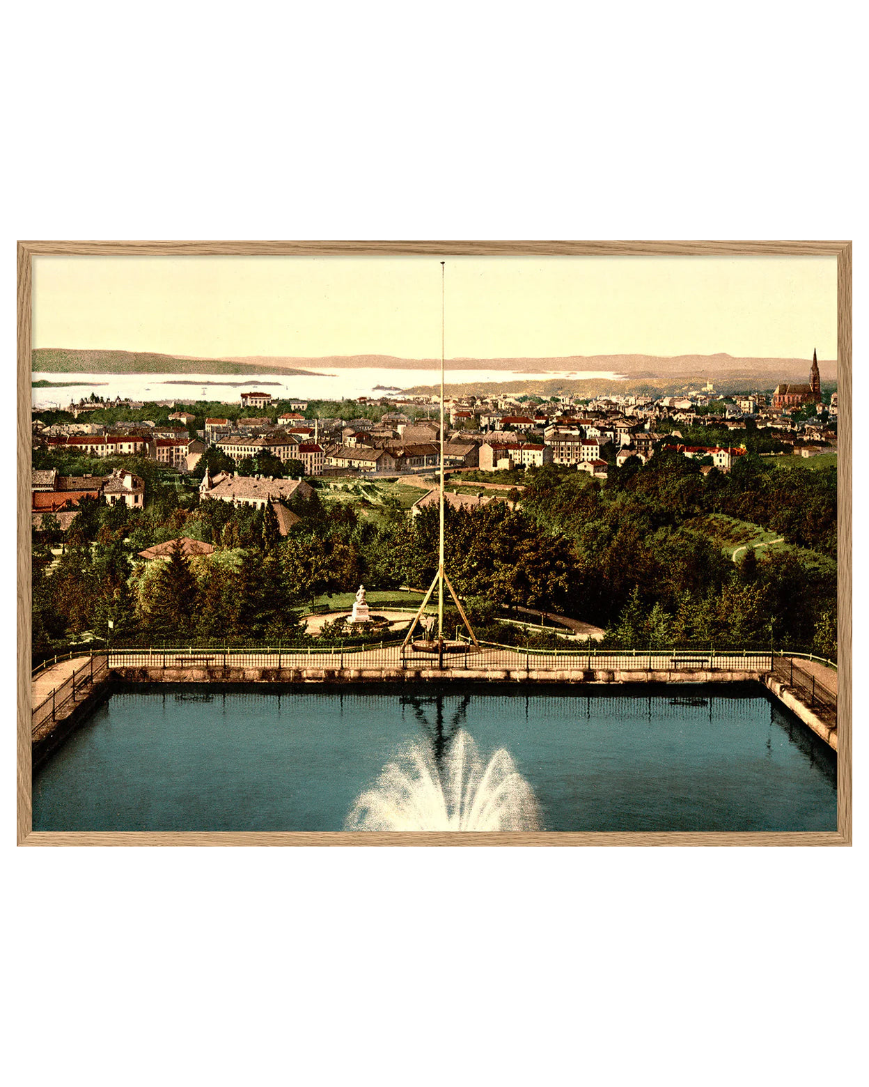 Panoramic View Over Oslo