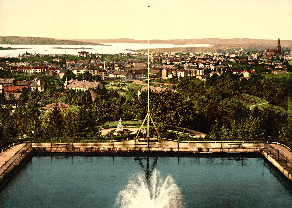 Panoramic View Over Oslo