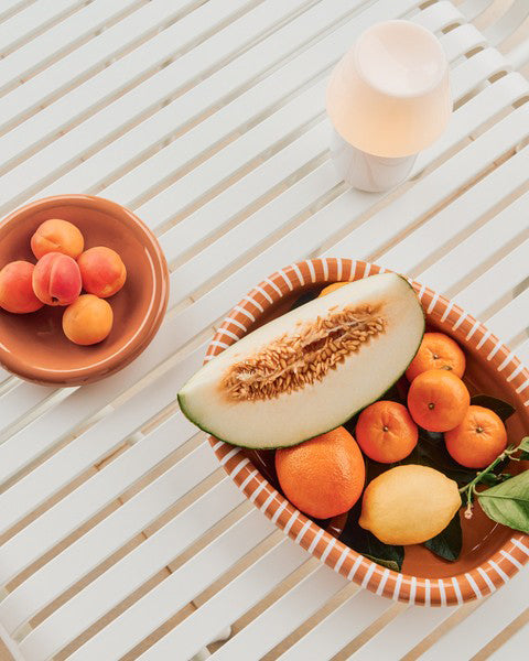 Barro Ovnsform/Serveringsskål Striper - small