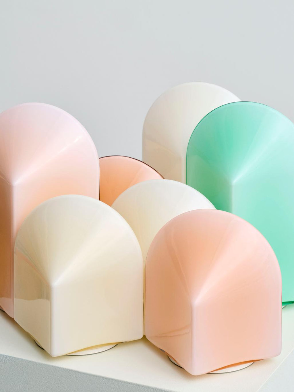 Parade Oppladbar Bordlampe - Blush Pink