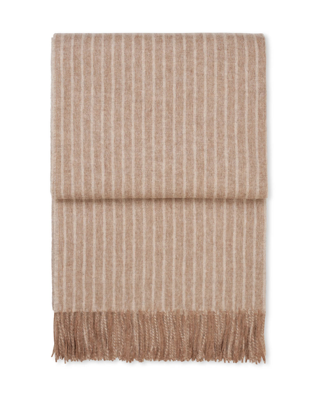 Stripes Pledd - Camel