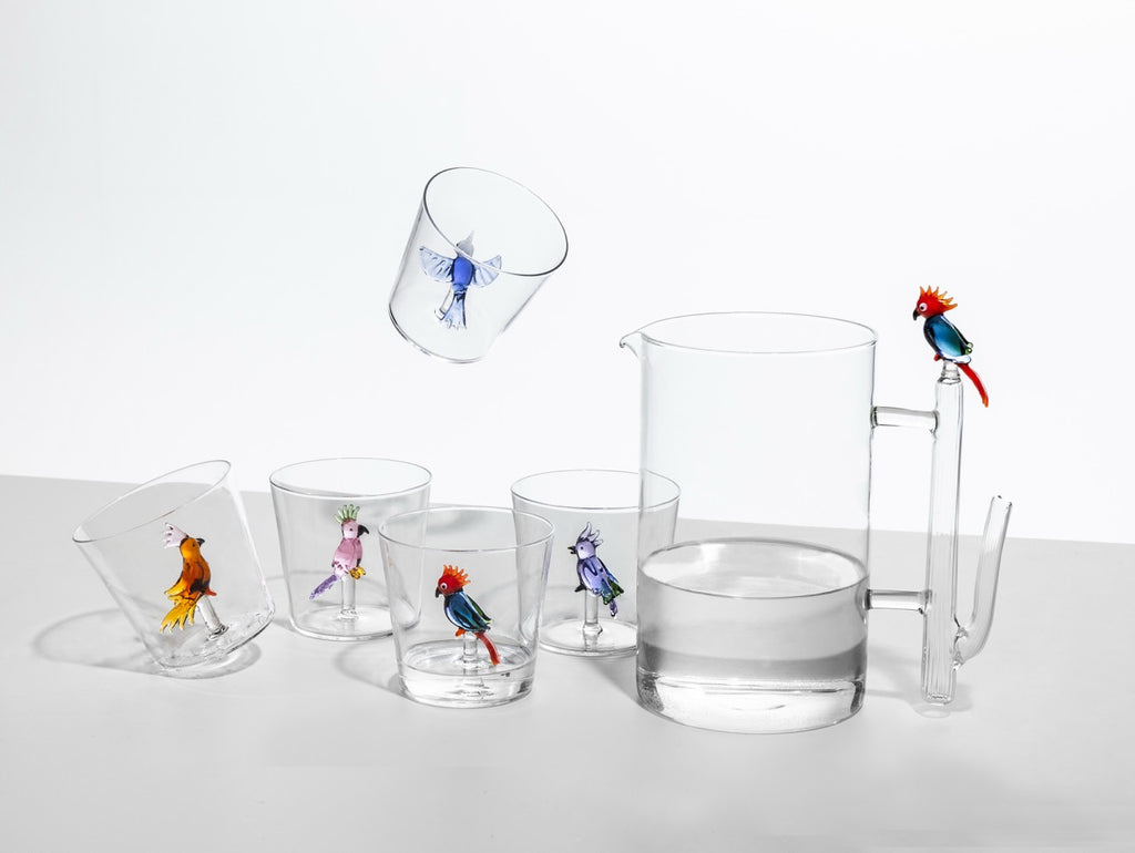 Talking Trees Glass - Hummingbird
