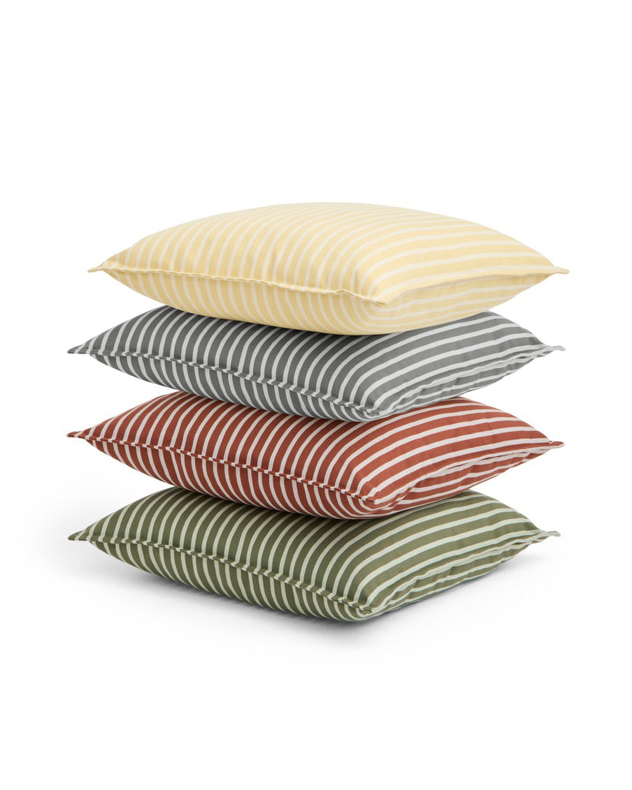Terrazza Pute 50x50 - Olive Bold Stripe