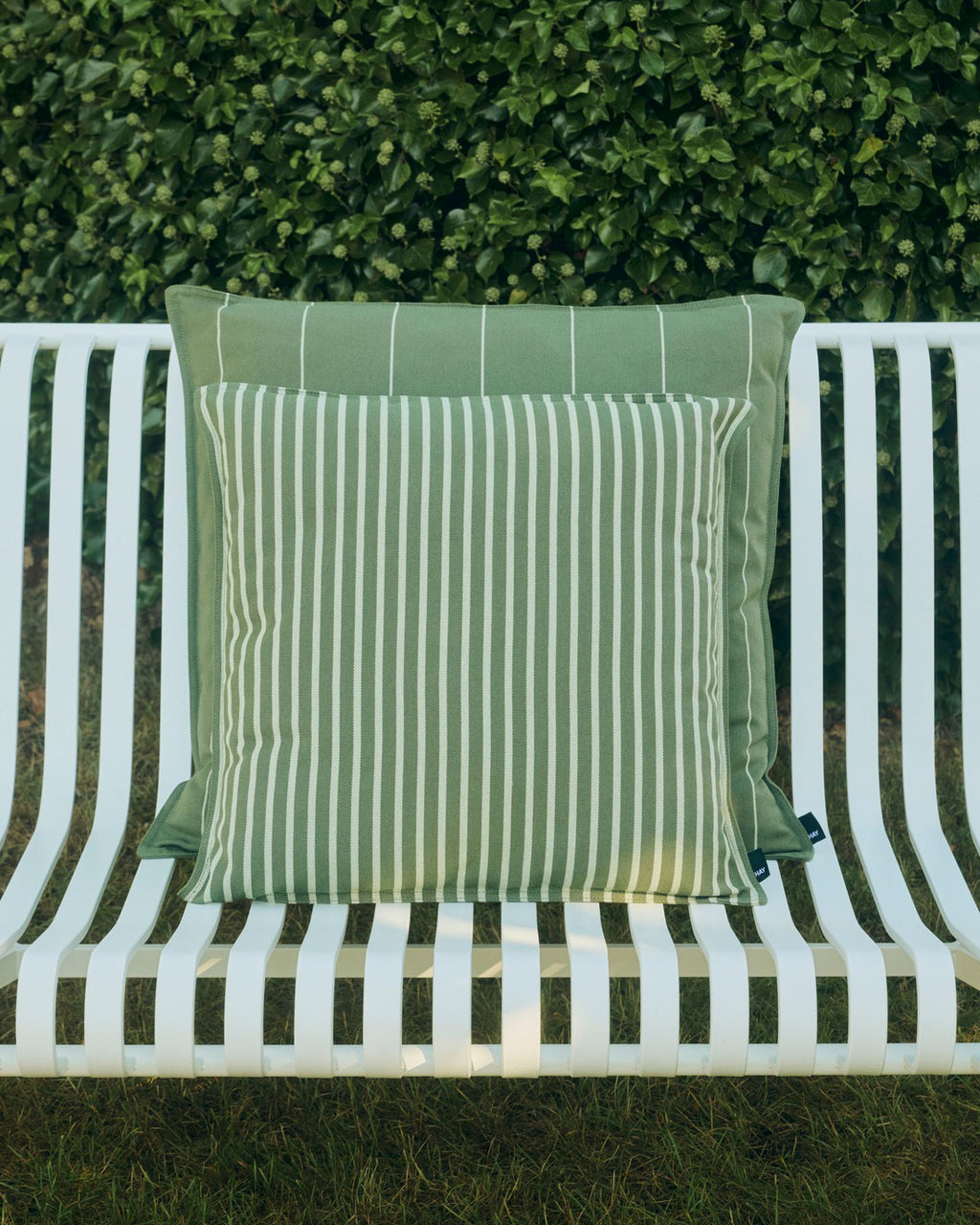 Terrazza Pute 60x60 - Olive Narrow Stripe