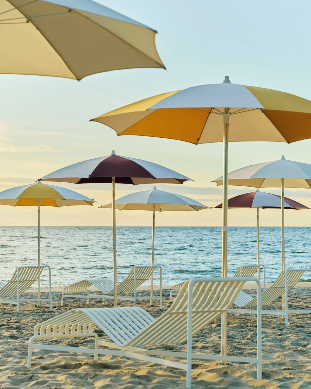 Terrazza Parasol Octagon - Off White/Gray