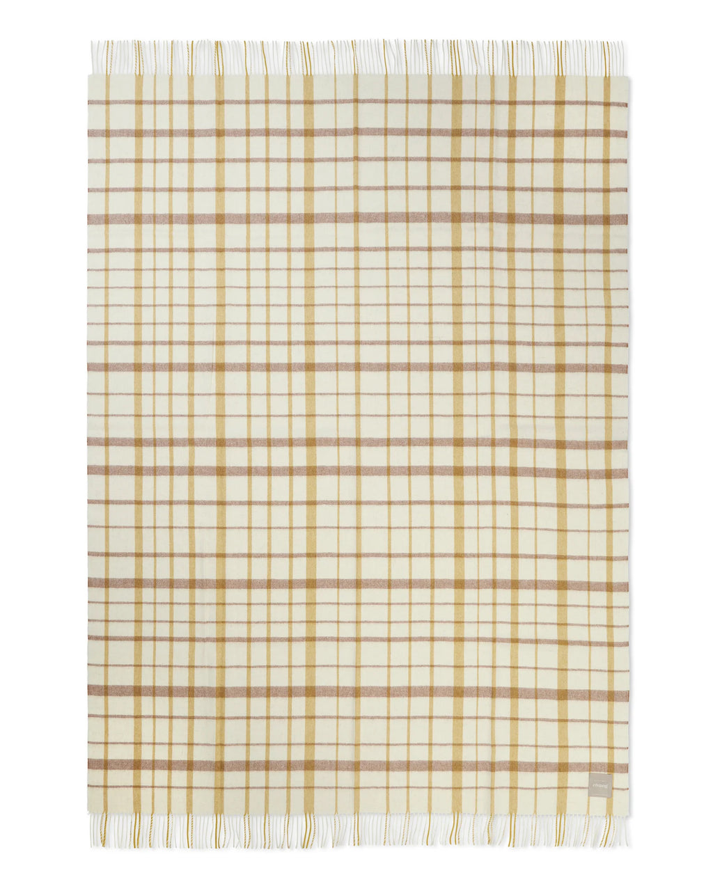 Stripes Pledd - Light Yellow