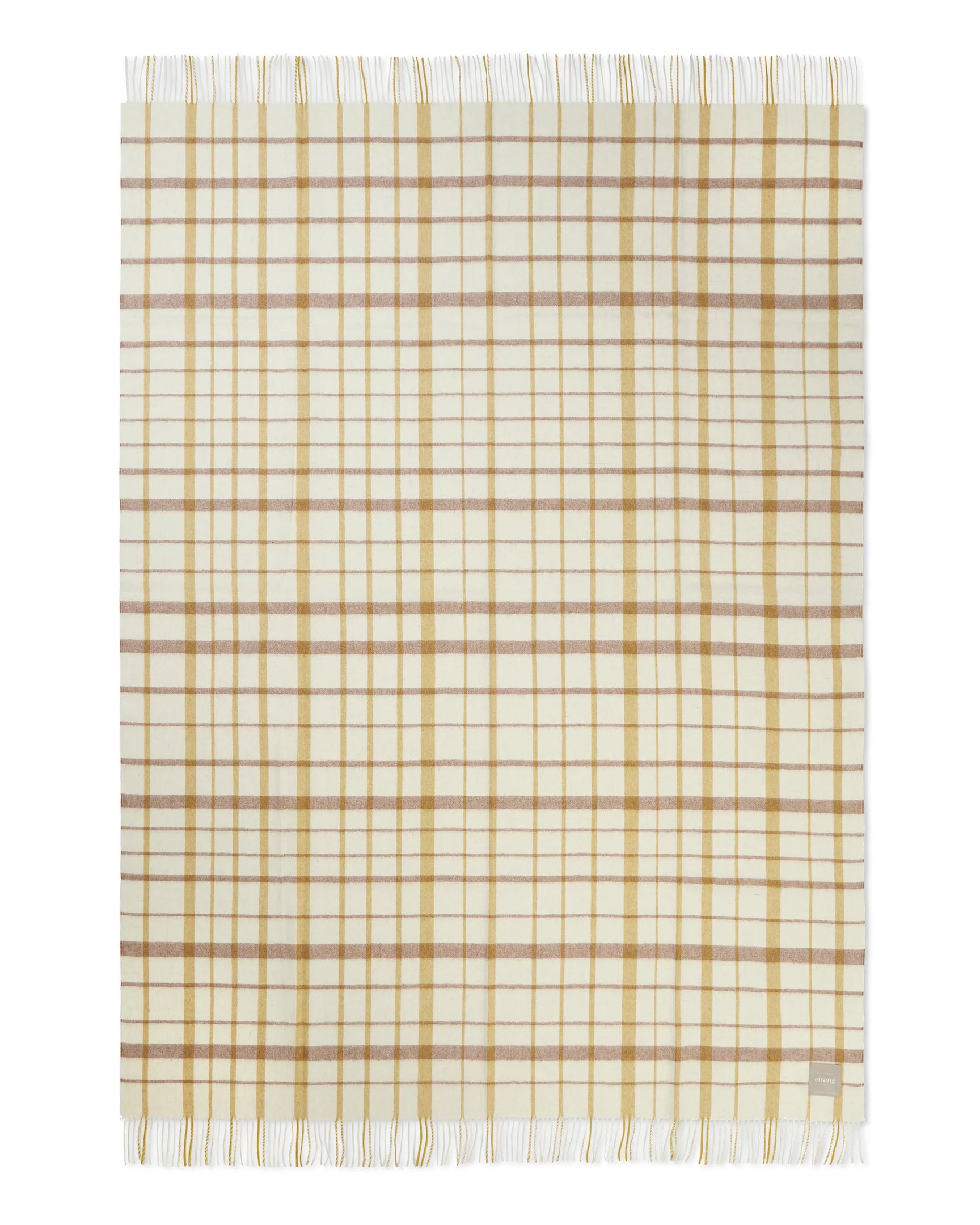 Stripes Pledd - Light Yellow