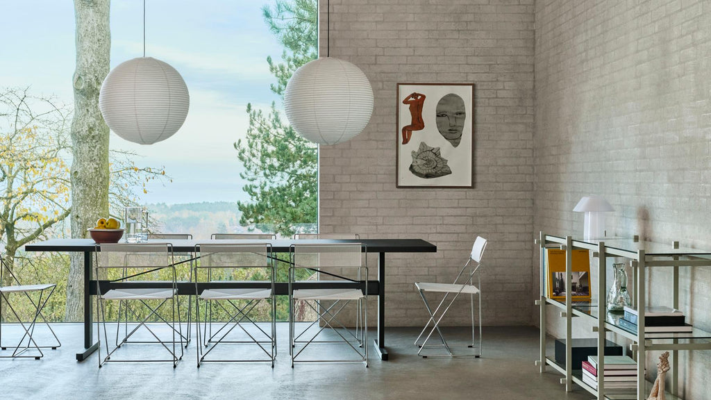 X-Line Chair - Krom/Hvit