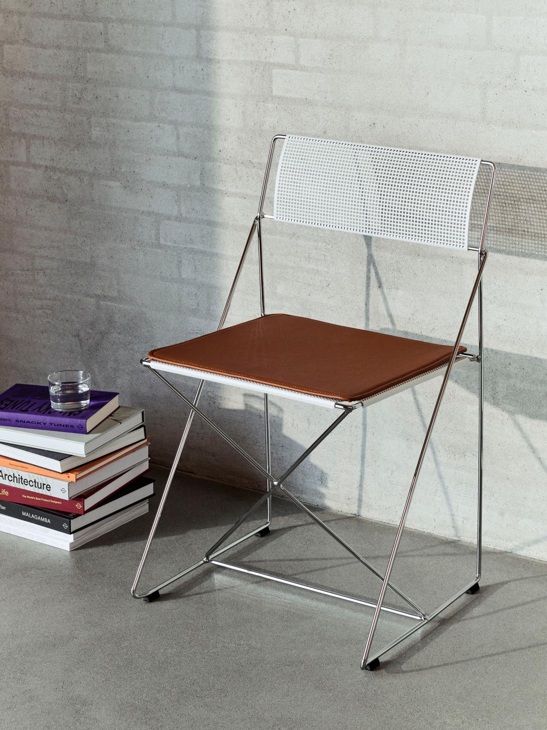 X-Line Chair - Krom/Hvit