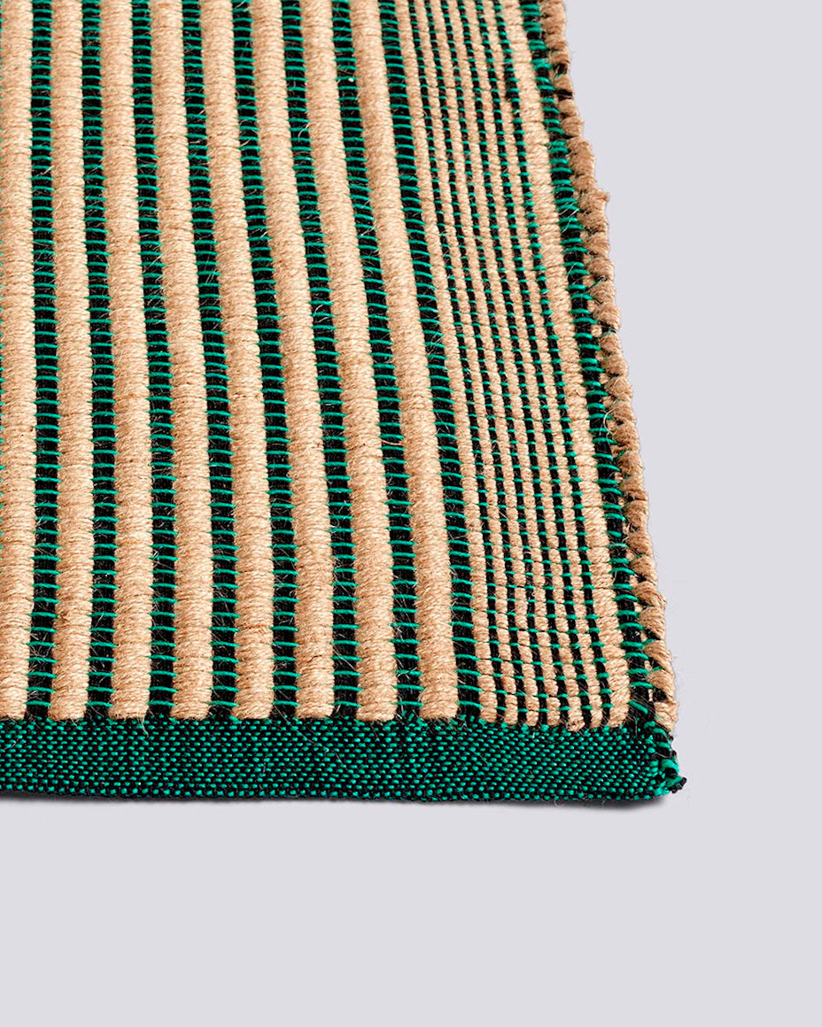 Tapis 80 x 200 - Black & Green