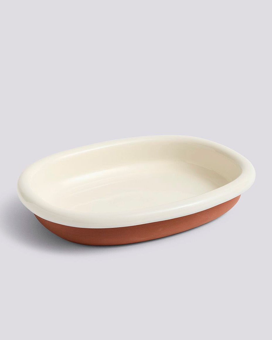 Barro Ovnsform/Serveringsskål Off White - Large
