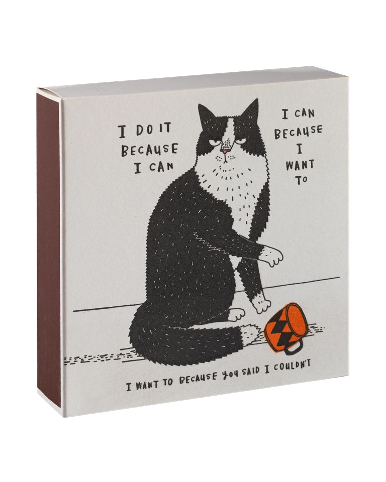 I Do It Because I Can Matches - Fyrstikker