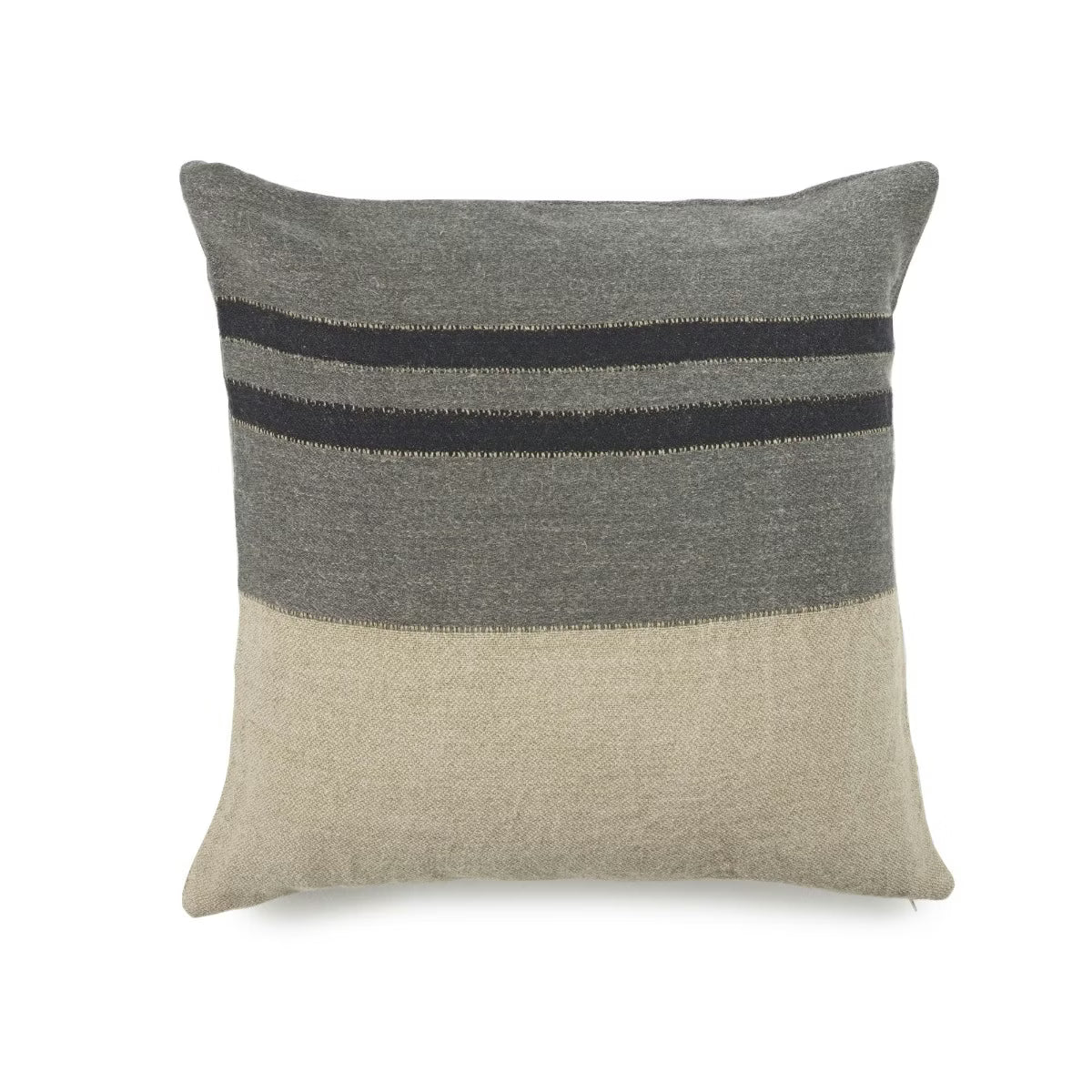 Black House Stripe Putetrekk - Charcoal 50x50cm