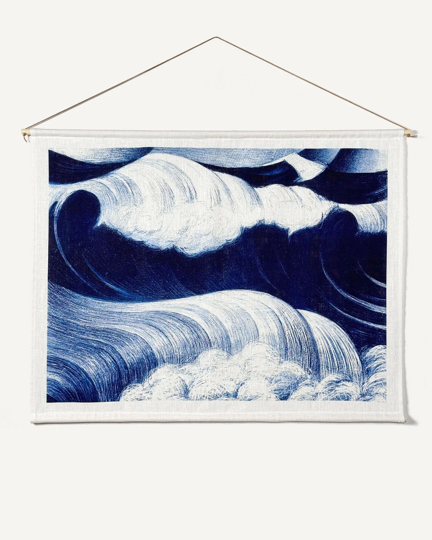 Blue Wave - Veggteppe 90x70