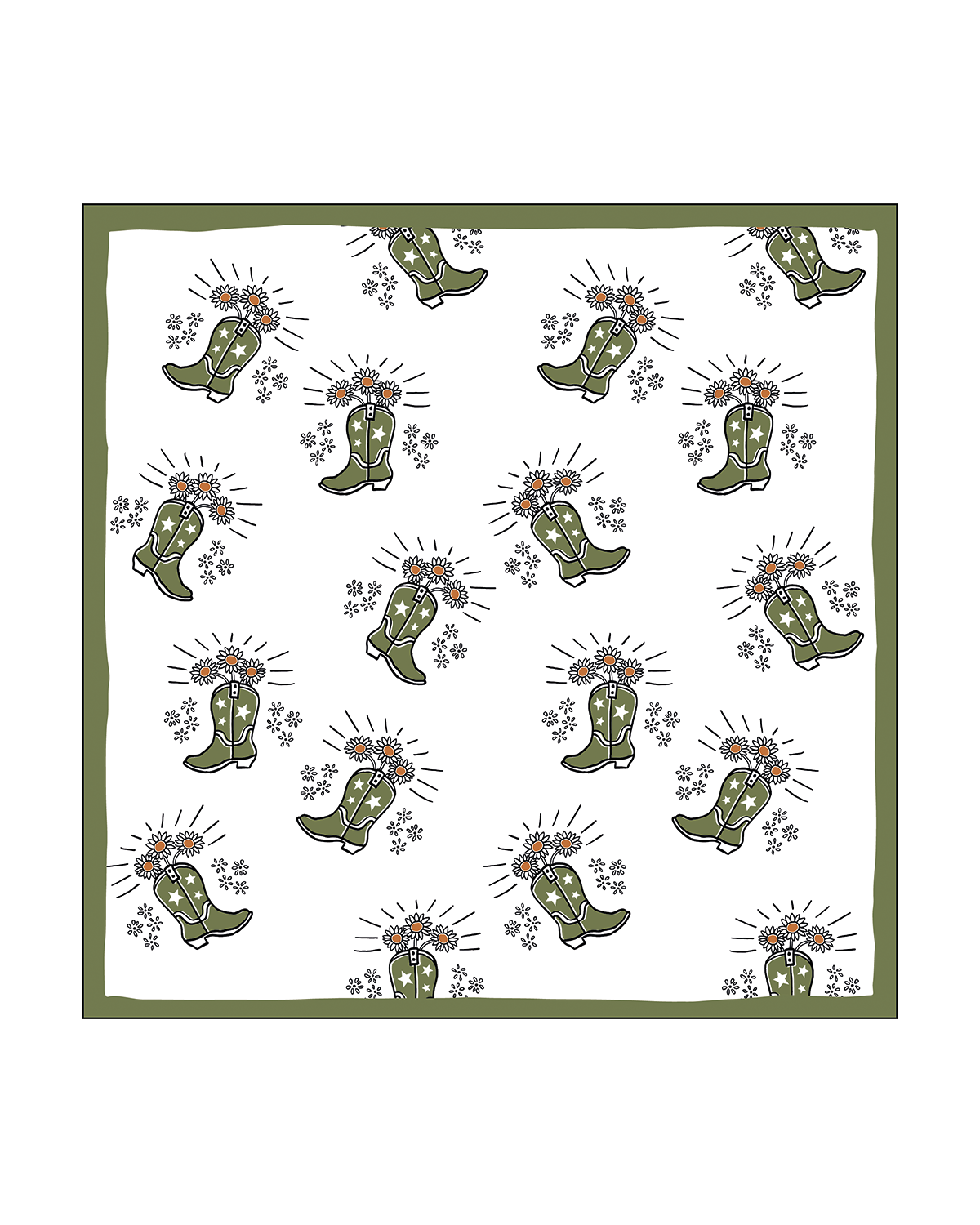 Americana khaki paper napkins x20
