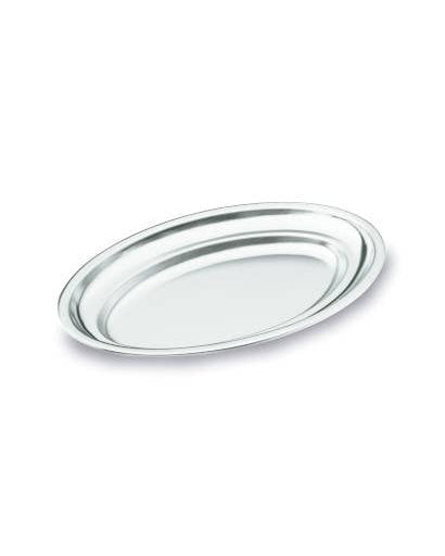 Serveringsfat Ovalt 20 cm - Rustfritt Stål