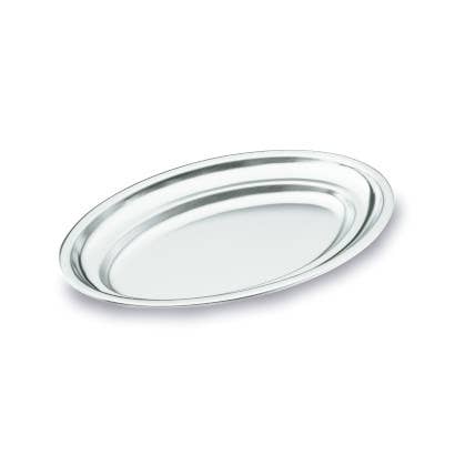 Serveringsfat Ovalt 30 cm - Rustfritt Stål