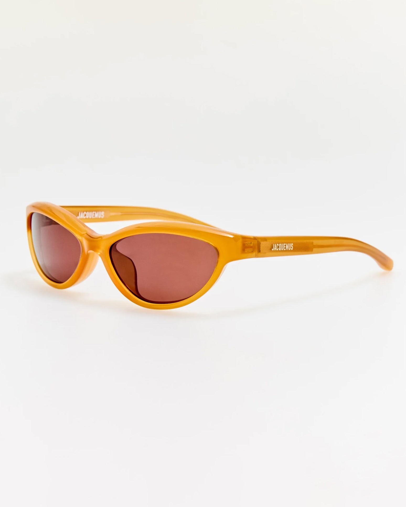 Jacquemus Solbriller - Curvo Brun