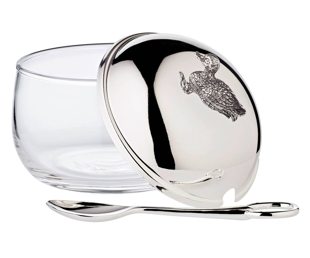 Syltetøyglass And - Sølvbelagt