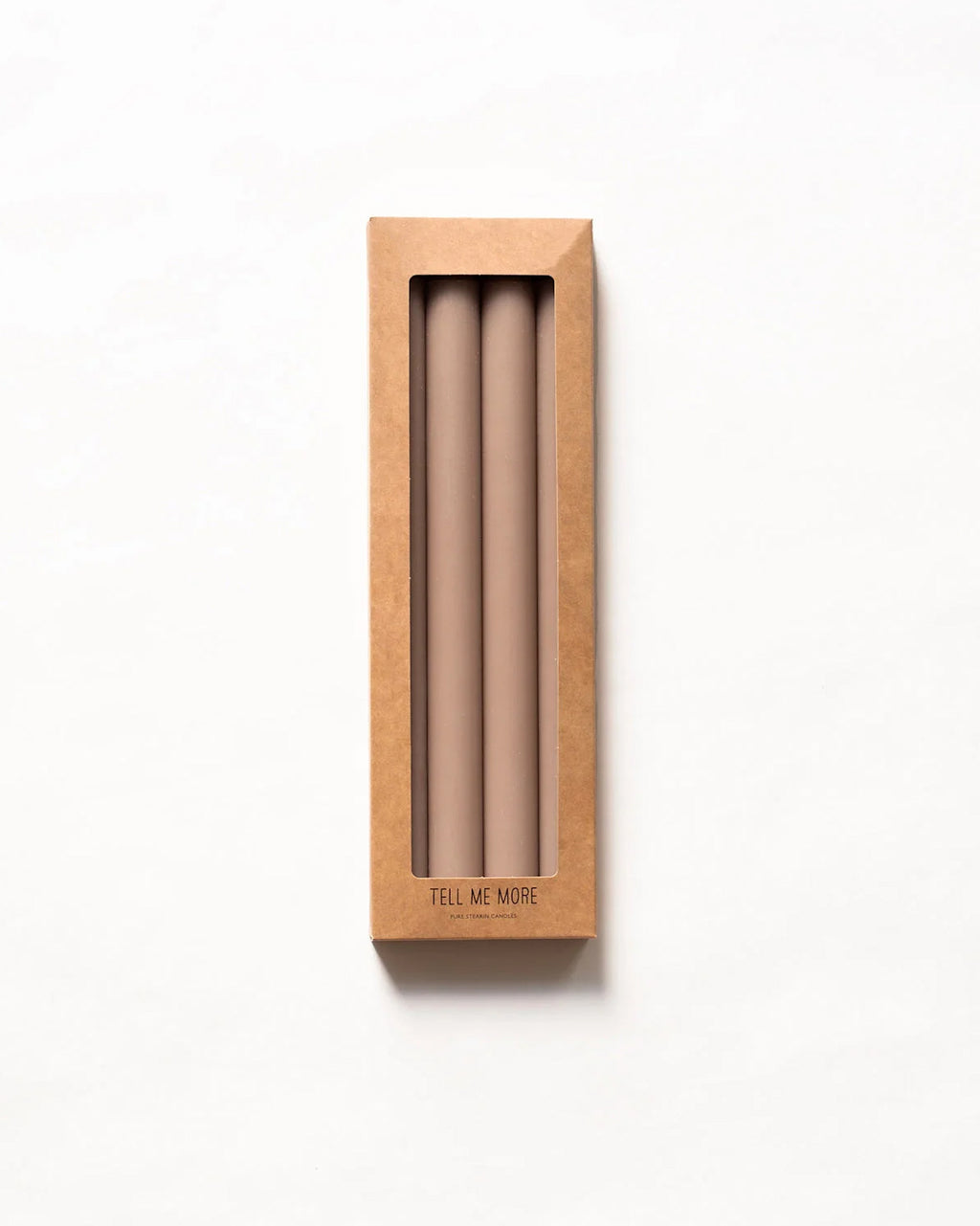 Stearinlys Dinner Beige - 4 pakk