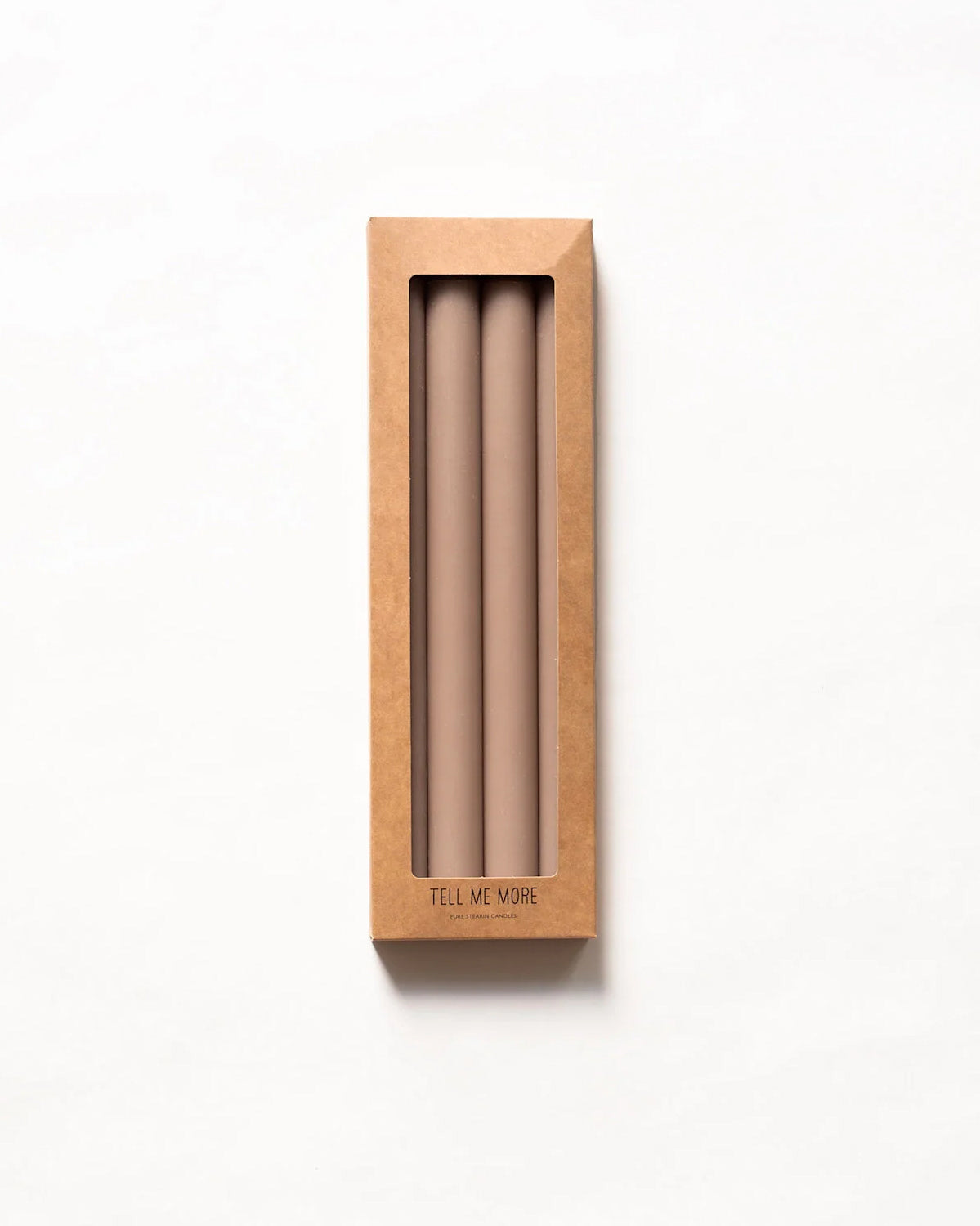 Stearinlys Dinner Beige - 4 pakk