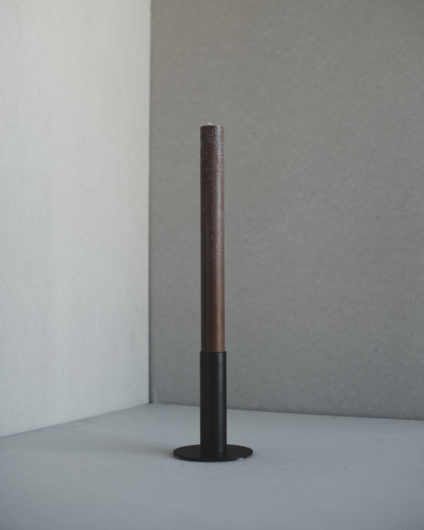 Stearinlys 36mm Brun