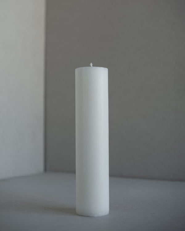 Stearinlys 70x300mm Hvit