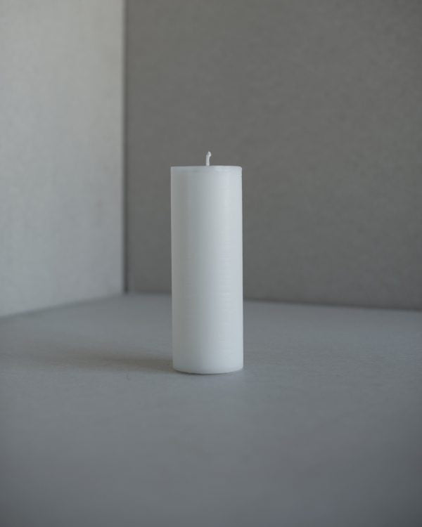 Stearinlys 70x200mm Hvit