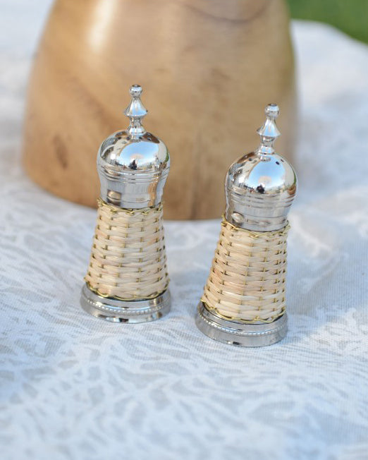 Salt- og pepperbøsser Flettet
