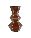 Geometrisk vase - H 32,5