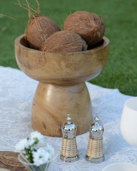 Salt- og pepperbøsser Flettet