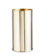 Vase i blnak messing