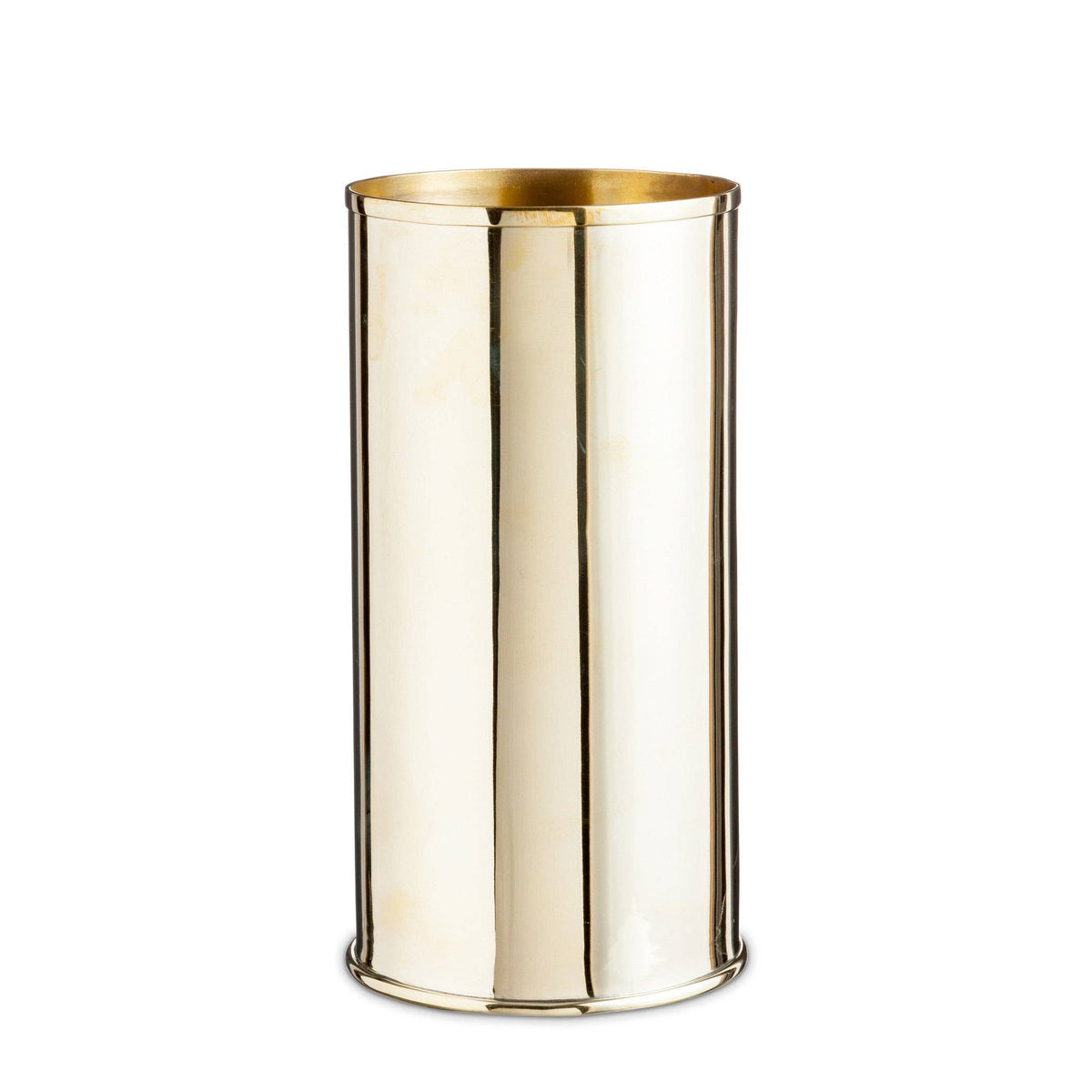 Vase i blnak messing