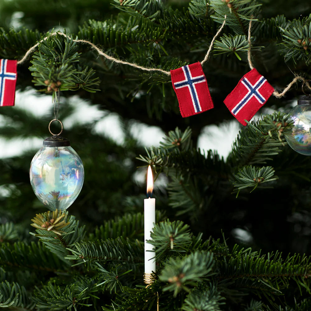 Flaggranke Liten - 10 Norske Flagg